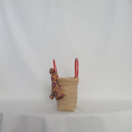 【8月10日(月)〜順次発送】 Bag×Handkerchief［A］Mekearibag (Size : XS) _Jam Biscuit