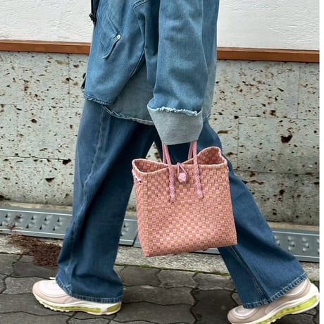【9月14日(月)〜9月18日(金)発送】 Gummy Bag No.12 (Size: S) ' gingham ' _Pink Toffy