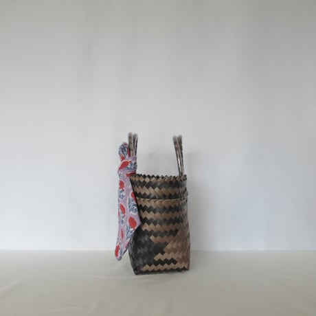 【10月19日(月)〜10月23日(金)発送】   Bag×Handkerchief［C］Mekearibag (Size : S) _Aged Wood(cross)