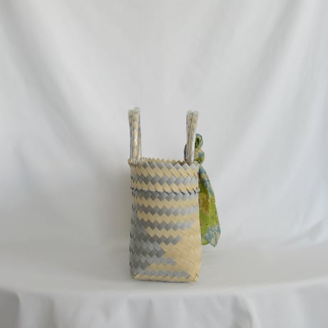 【9月24日(木)〜9月25日(金)発送】 Bag×Handkerchief［D］Mekearibag (Size : S) _Tofa (cross)
