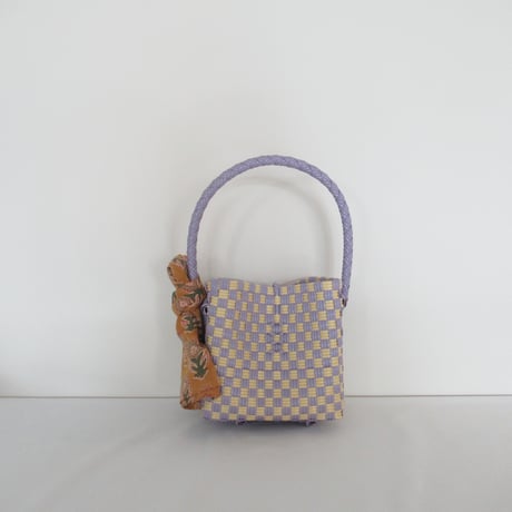 【9月28日(月)〜10月2日(金)発送】 Bag×Handkerchief［F］BÉBÉ BAG _Earl Grey Milk Tea