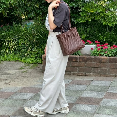 【8月3日(月)〜8月7日(金)発送】  Gummy Bag Tali No.3  _Date Brown