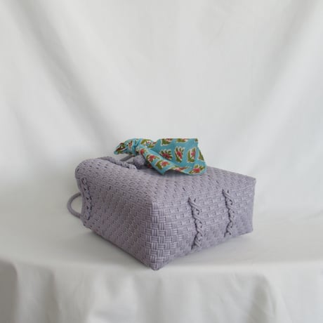 【9月24日(木)〜9月25日(金)発送】 Bag×Handkerchief［E］Gummy bag (Size : S) _ Milky Purple