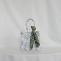 【7月6日(月)〜7月10日(金)発送】 Bag×Handkerchief［D］Gummy bag (Size : S) _ Ginpaku