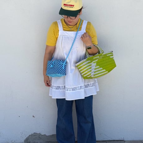 【9月7日(月)〜9月11日(金)発送】 Hello Bag No.10 ' gingham ' _Wave