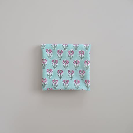 【9月24日(木)〜9月25日(金)発送】 Indian Cotton Handkerchief [E] - PG36