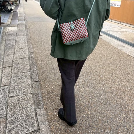 【9月28日(月)〜10月2日(金)発送】 Hello Bag No.16 ' gingham ' _70's