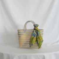 【9月24日(木)〜9月25日(金)発送】 Bag×Handkerchief［D］Mekearibag (Size : S) _Tofa (cross)