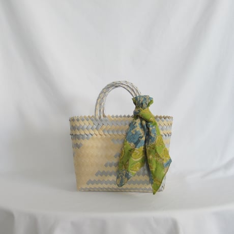 【9月24日(木)〜9月25日(金)発送】 Bag×Handkerchief［D］Mekearibag (Size : S) _Tofa (cross)