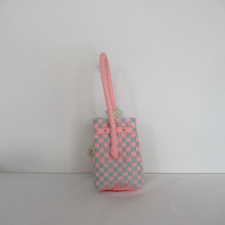 【9月28日(月)〜10月2日(金)発送】 Bag×Handkerchief［E］BÉBÉ BAG _Cotton Candy