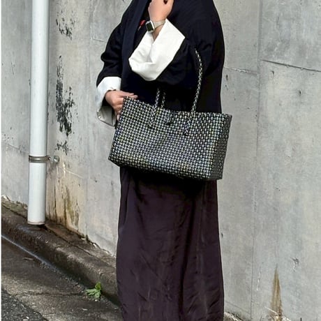 【10月13日(火)〜10月16日(金)発送】 BOSTON BAG No.8 _Black × Silver