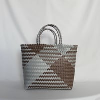 【11月2日(月)〜11月6日(金)発送】 Mekearibag No.310 (Size: L) _Mocha Silver