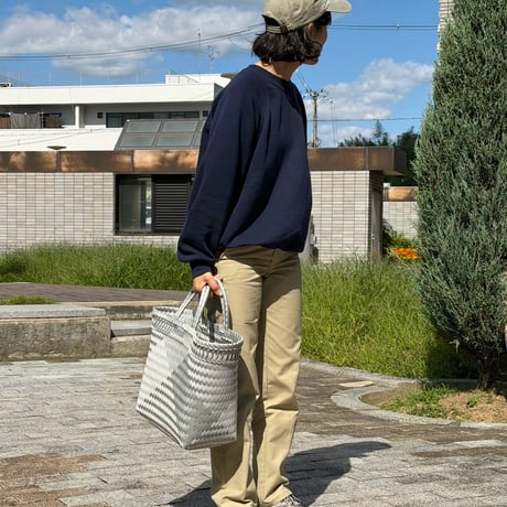 【10月13日(火)〜10月16日(金)発送】 Mekearibag No.29 (Size: L) _ Silver × Yasashii Purple