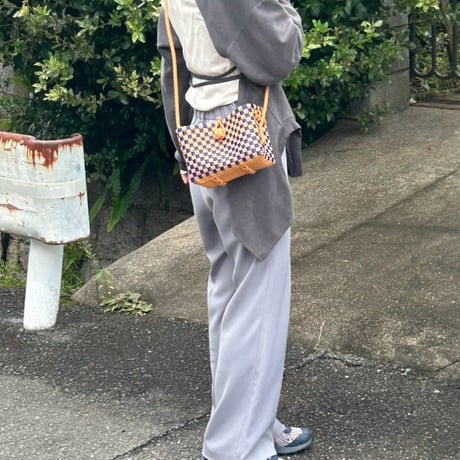 【10月26日(月)〜10月30日(金)発送】 Hello Bag No.23 ' gingham '_Blueberry Pie