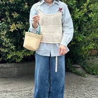 【9月24日(木)〜9月25日(金)発送】  Mekearibag No.14 (Size: XS) _Mint Latte