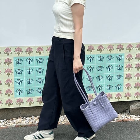 【8月31日(月)〜順次発送】 Gummy Bag Tali No.4 _Milky Purple
