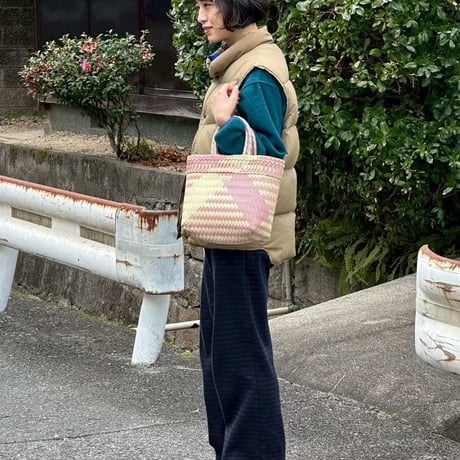 【10月19日(月)〜10月23日(金)発送】  Mekearibag No.18 (Size: S) _Yasashii Pink × Butter