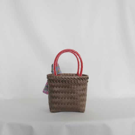 【7月13日(月)〜7月17日(金)発送】 Bag×Handkerchief［C］Mekearibag (Size : XS) _ Teddy
