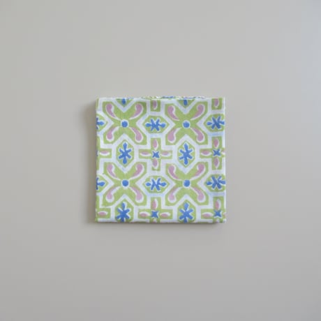 【7月27日(月)〜7月31日(金)発送】  Indian Cotton Handkerchief [C] - WH44