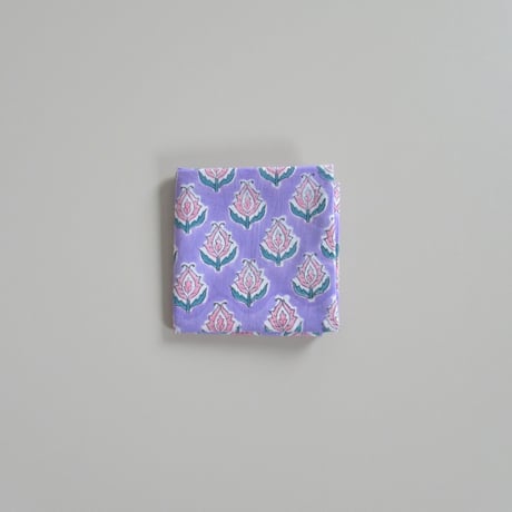 【7月6日(月)〜7月10日(金)発送】 Indian Cotton Handkerchief [G] - IP58