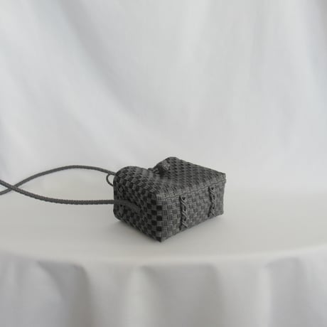 【7月27日(月)〜7月31日(金)発送】 Hello Bag No.9 ' gingham '_Chacoal Clay