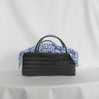 【7月13日(月)〜7月17日(金)発送】 Bag×Handkerchief［I］Mekearibag BOUQUET _ Sumi Black