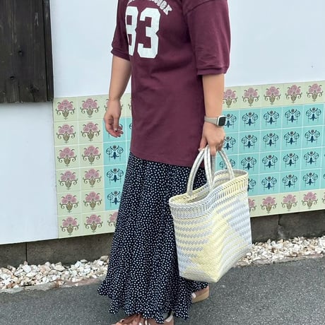 【8月31日(月)〜順次発送】 Mekearibag No.27 (Size: M) _Yasashii Purple × Butter