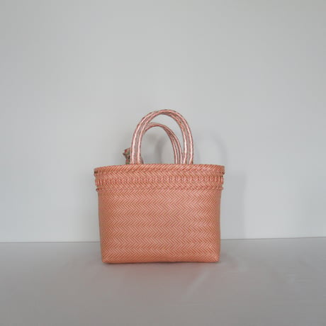 【10月13日(火)〜10月16日(金)発送】 Bag×Handkerchief［C］Mekearibag (Size : S) _Orange Sorbet