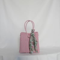 【8月31日(月)〜順次発送】 Bag×Handkerchief［E］Gummybag (Size : S) _Sakuramochi