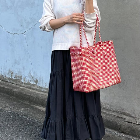 【9月28日(月)〜10月2日(金)発送】 Gummy Bag No.20 (Size: L) _Rose Red (soft)