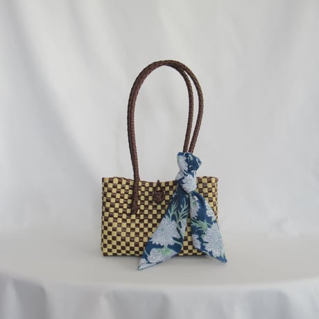 【7月27日(月)〜7月31日(金)発送】   Bag×Handkerchief［D］Panini 'gingham'_Hazelunt