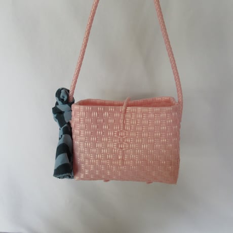 【10月26日(月)〜10月30日(金)発送】 Bag×Handkerchief［G］Hello bag _Pink Pearl