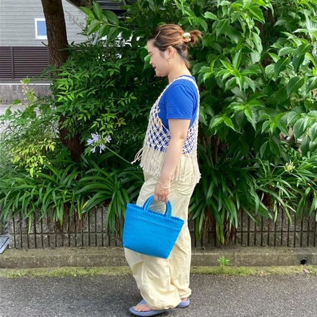 【7月21日(火)〜7月24日(金)発送】 Mekearibag No.6 (Size: S) _Earth Blue