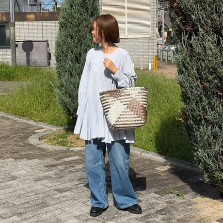 【11月2日(月)〜11月6日(金)発送】 Mekearibag No.214 (Size: M) _Mocha Brown × Gomashio