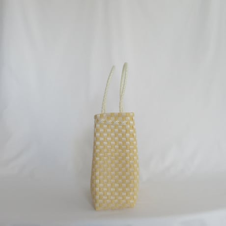 【8月24日(月)〜8月28日(金)発送】 Gummy Bag No.10 (Size: S) ' gingham ' _Custard Fizz