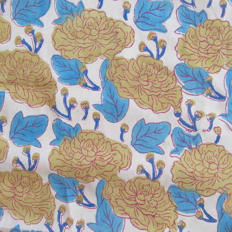 【9月24日(木)〜9月25日(金)発送】 Indian Cotton Handkerchief [I] - SAND76
