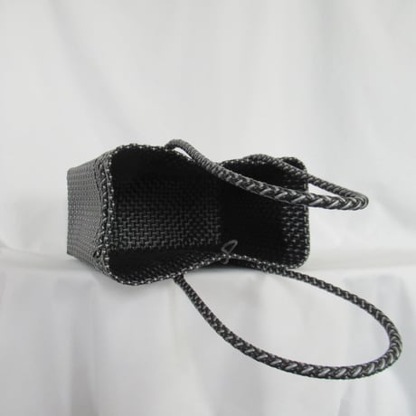 【7月6日(月)〜7月10日(金)発送】  Gummy Bag No.23 (Size: L) _Black × Silver