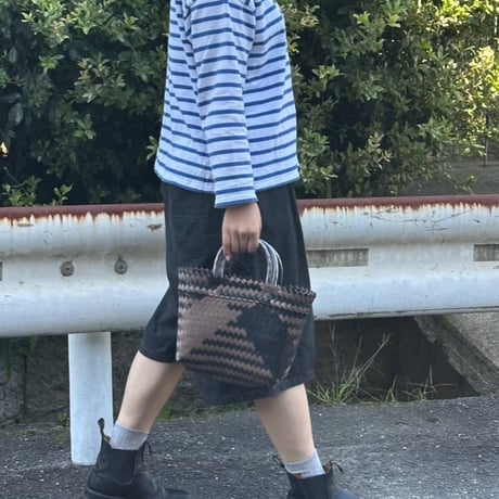【10月13日(火)〜10月16日(金)発送】 Mekearibag No.14 (Size S) _ Aged Wood (cross)