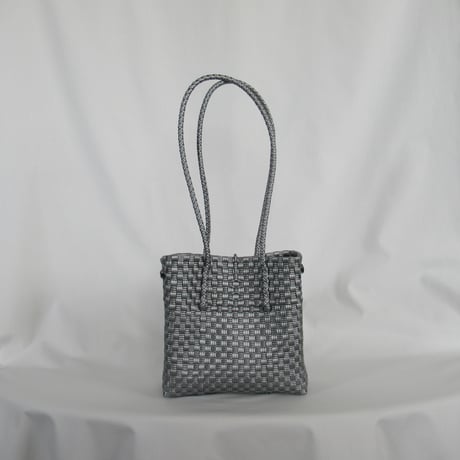 【8月3日(月)〜8月7日(金)発送】  Gummy Bag Tali No.2  _Metallic Silver