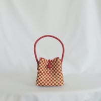 【11月2日(月)〜11月6日(金)発送】 BÉBÉ BAG No.14 ' gingham ' _Apple Pie