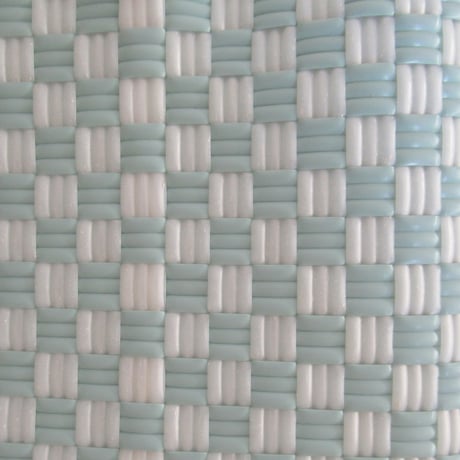 【8月24日(月)〜8月28日(金)発送】 Gummy Bag No.12 (Size: S) ' gingham ' _Dusty Blue Fizz