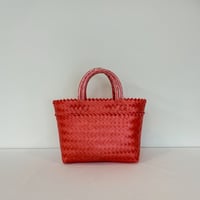 【9月28日(月)〜10月2日(金)発送】 Mekearibag No.8 (Size: S) _Tomato Red