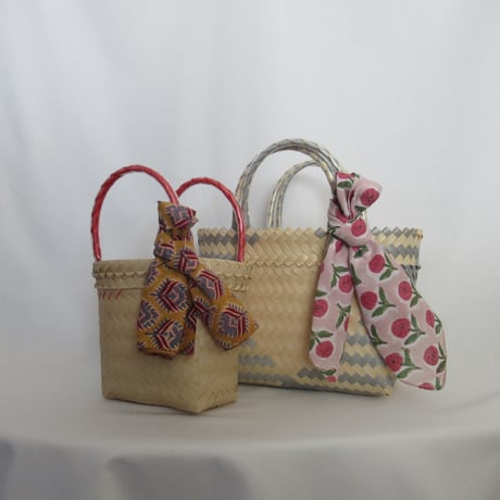 【8月10日(月)〜順次発送】 Bag×Handkerchief［D］Mekearibag (Size : S) _Tofa