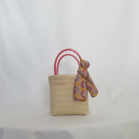 【8月10日(月)〜順次発送】 Bag×Handkerchief［A］Mekearibag (Size : XS) _Jam Biscuit