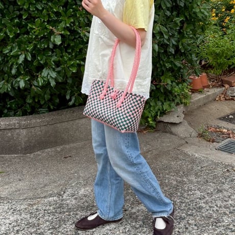 【7月21日(火)〜7月24日(金)発送】 Panini No.9 'gingham' _Guava