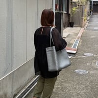 【10月26日(月)〜10月30日(金)発送】Gummy Bag No.26 (Size: L) _Metallic Silver