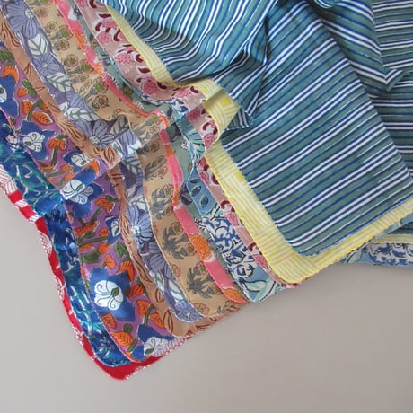 【10月13日(火)〜10月16日(金)発送】 Indian Cotton Handkerchief [K] - YR56
