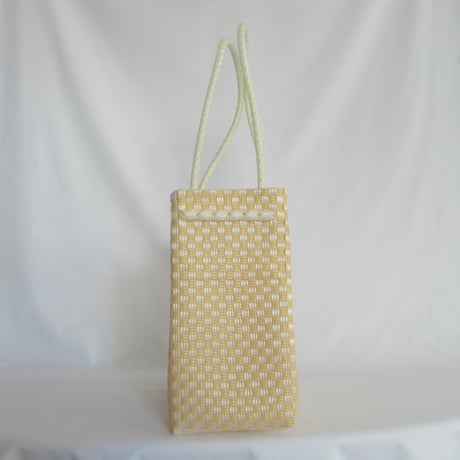 【8月24日(月)〜8月28日(金)発送】 Gummy Bag No.21 (Size: M) ' gingham ' _Custard Fizz