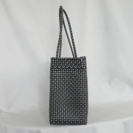 【7月6日(月)〜7月10日(金)発送】  Gummy Bag No.23 (Size: L) _Black × Silver