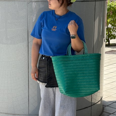 【7月13日(月)〜7月17日(金)発送】 Mekearibag No.45 (Size: L) _Emerald Green